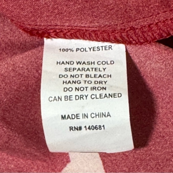 Unique Vintage Heart Print Blouse - Size Medium - Picture 5 of 5